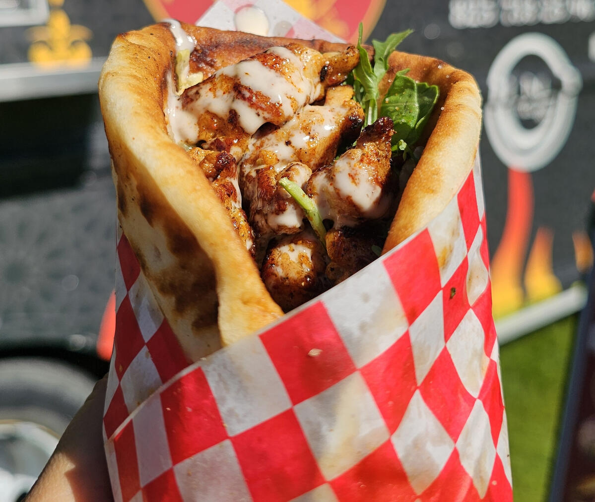 Halal Chicken wrap